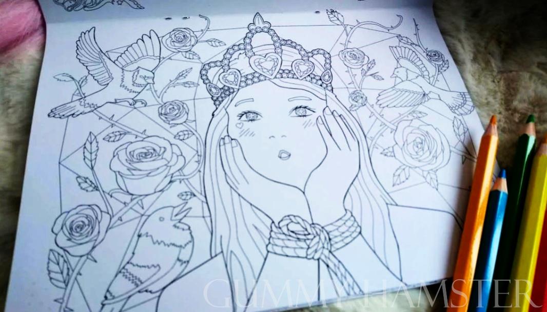 Kinky little's coloring book (Tradition Chinese version)